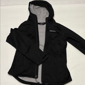 Deloitte black North Face Windbreaker